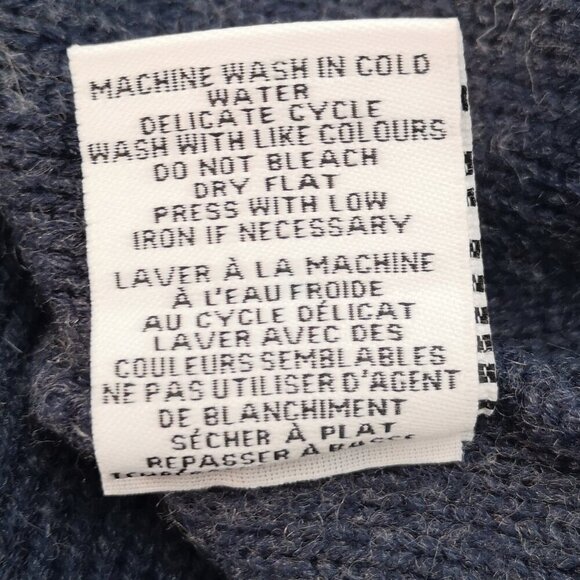 Alfred Sung Ladies Size XL Navy Boat Neck Straight Fit Sweater - Picture 6 of 10